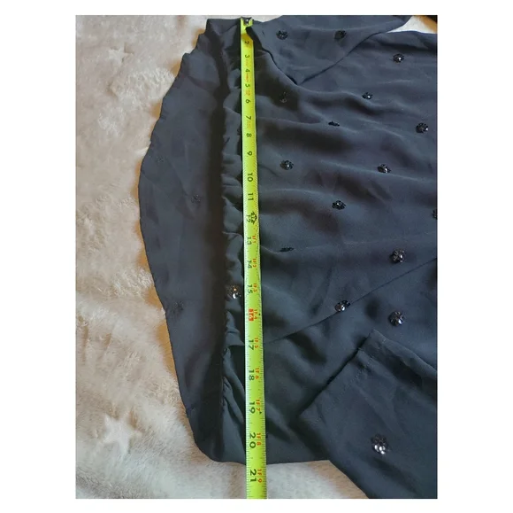 Forever 21 polka dot sequins top - Picture 7 of 10